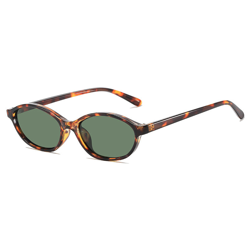 Elegante Vintage-inspirierte ovale Sonnenbrillen Karnz