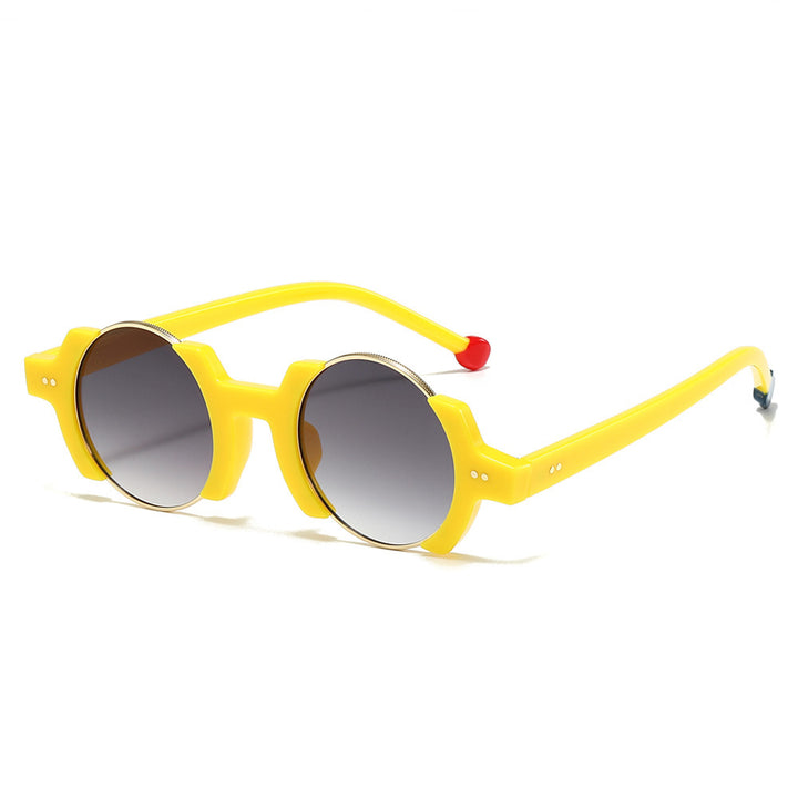 Einzigartige geometrische Rahmen-Sonnenbrille Karnz 1787812353