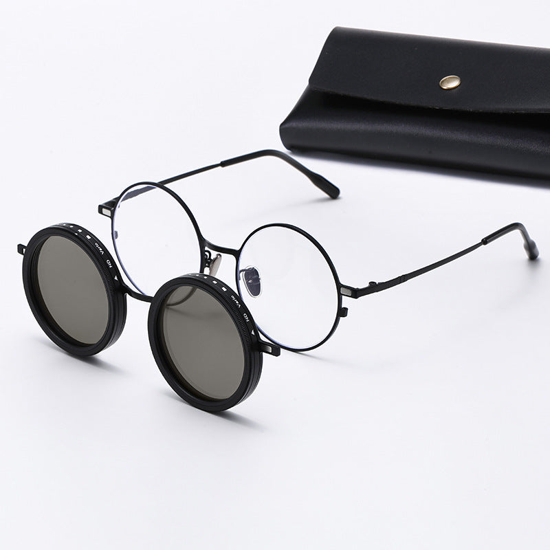 Damen multifunktionale Sonnenbrille mit abnehmbaren Gläsern Karnz