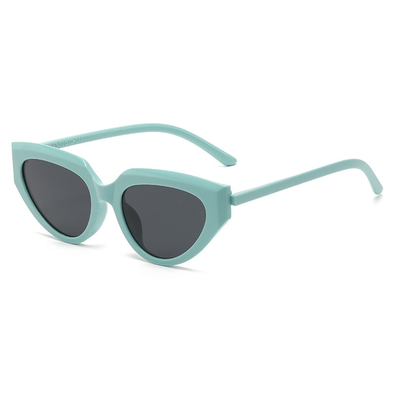 Damen stylische Cat-Eye Sunglasses mit strapazierfähigem Kunststoffrahmen Karnz
