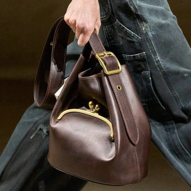 Elegante Bucket-Handtasche