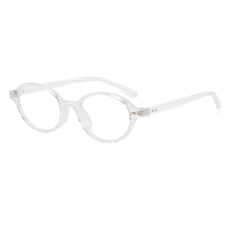 Damen modische runde Lesebrille mit flexiblem Kunststoffrahmen Karnz