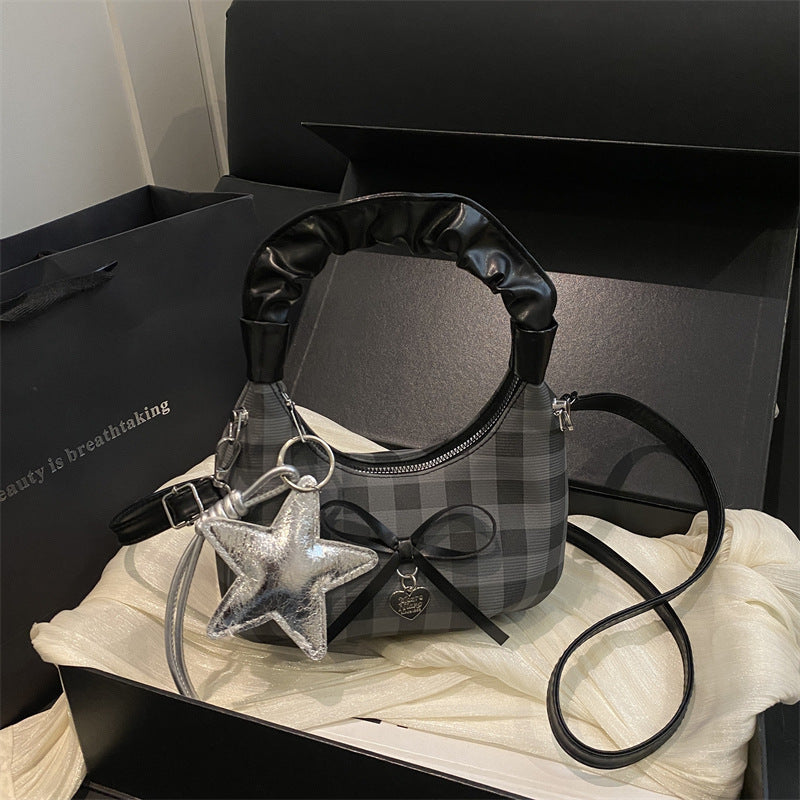 Kariert Handtasche