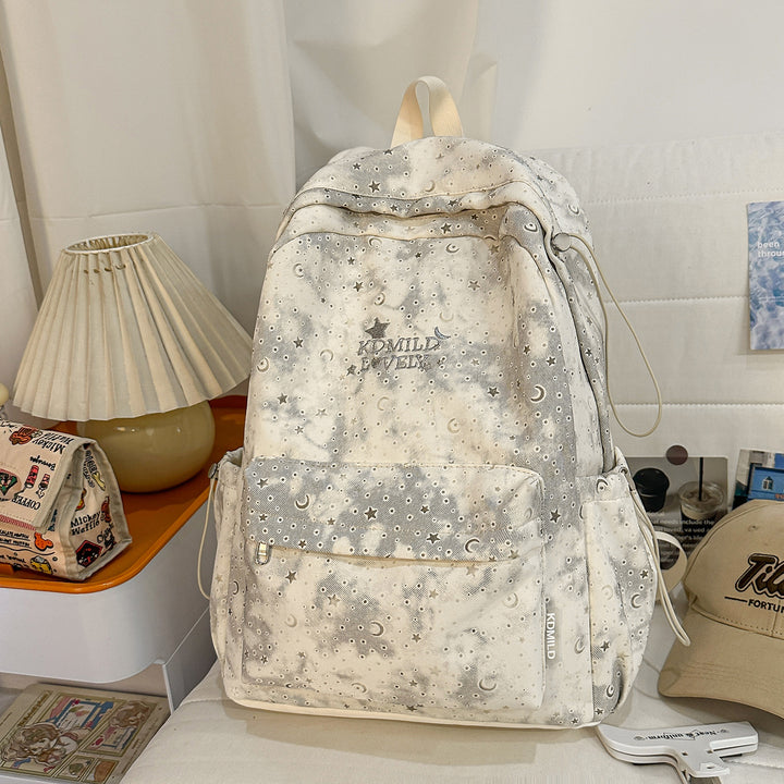 Stylische Sternen-Print Rucksack Karnz