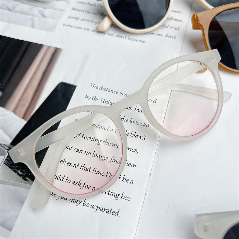 Chic Retro Runde Rahmen Sonnenbrillen Karnz