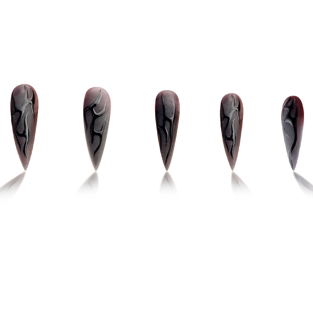 Künstlerische Stiletto Nagelkunst Verbesserungen Karnz