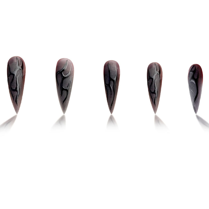 Künstlerische Stiletto Nagelkunst Verbesserungen Karnz