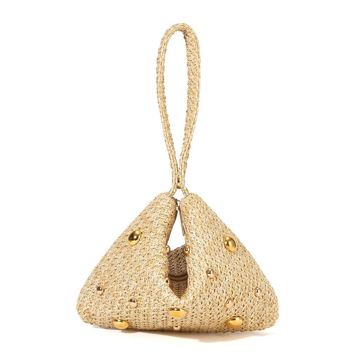 Texturierte gewebte Abend-Clutch