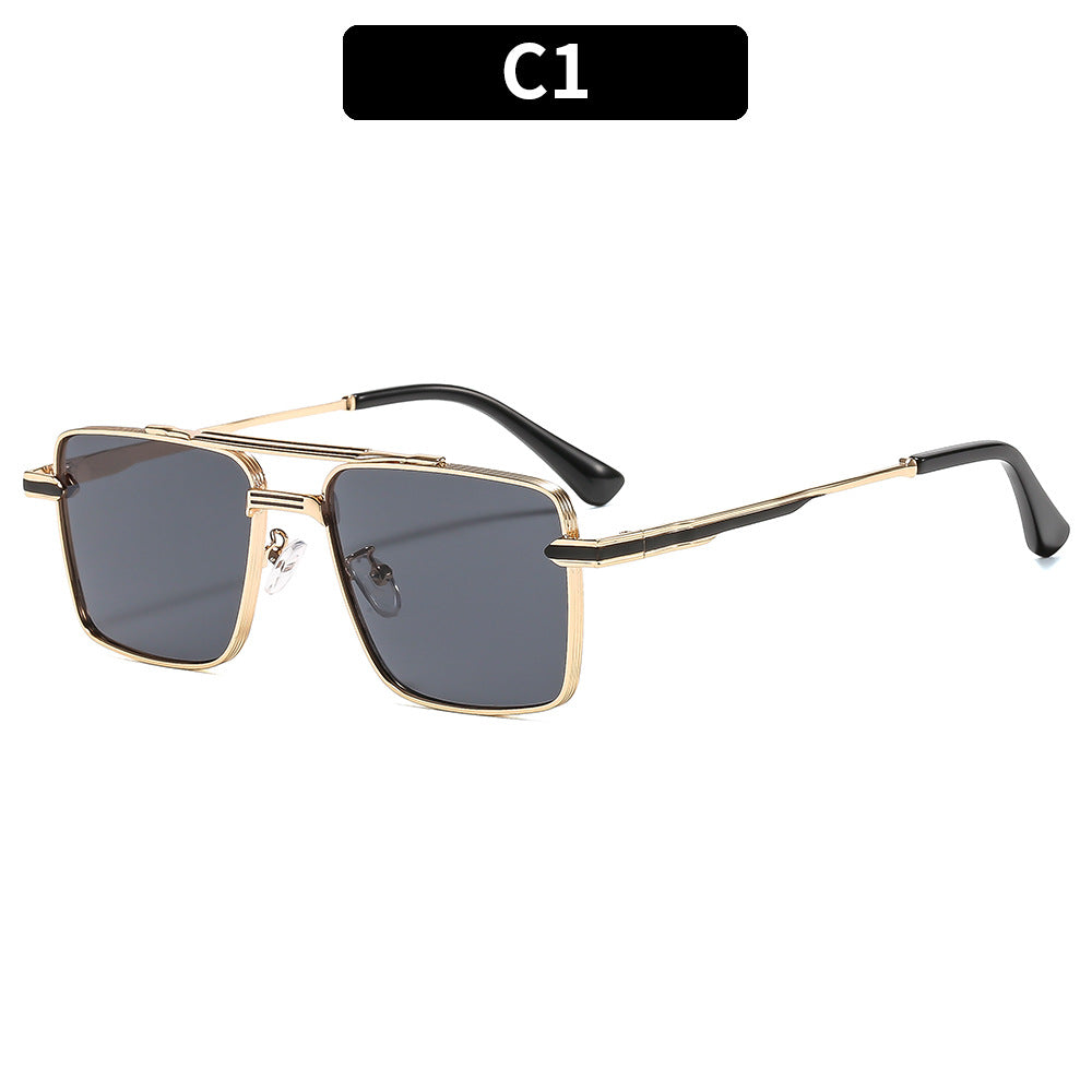 Damen futuristische quadratische Sonnenbrille Karnz