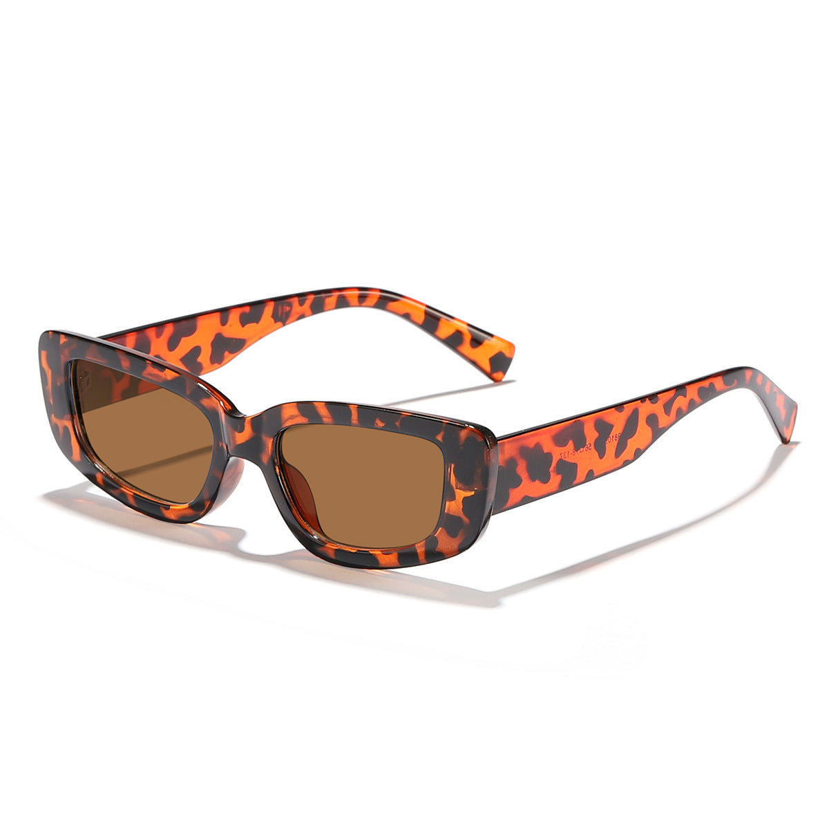 Damen modische Cat-Eye Sonnenbrille mit breitem Kunststoffrahmen und UV-Schutz Karnz