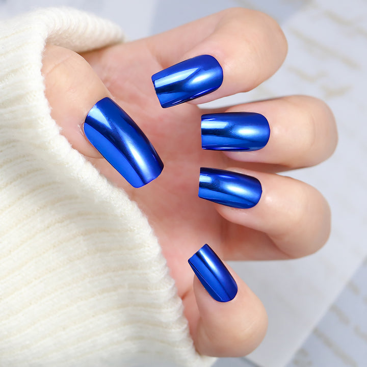 Premium Spiegel Finish Nagelkunst Tipps Karnz