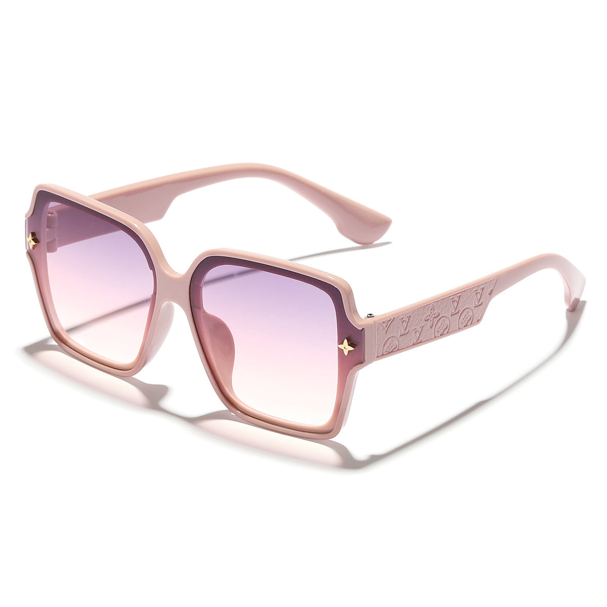 Damen stilvolle oversized Sonnenbrille mit modischem Rahmen Karnz