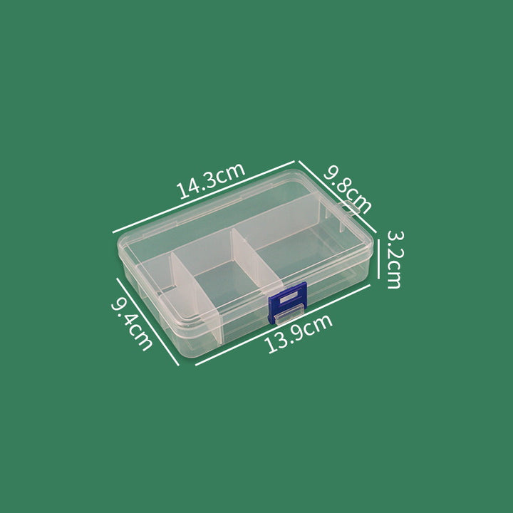 Multi-Kompartiment Transparent Aufbewahrungsbox Karnz