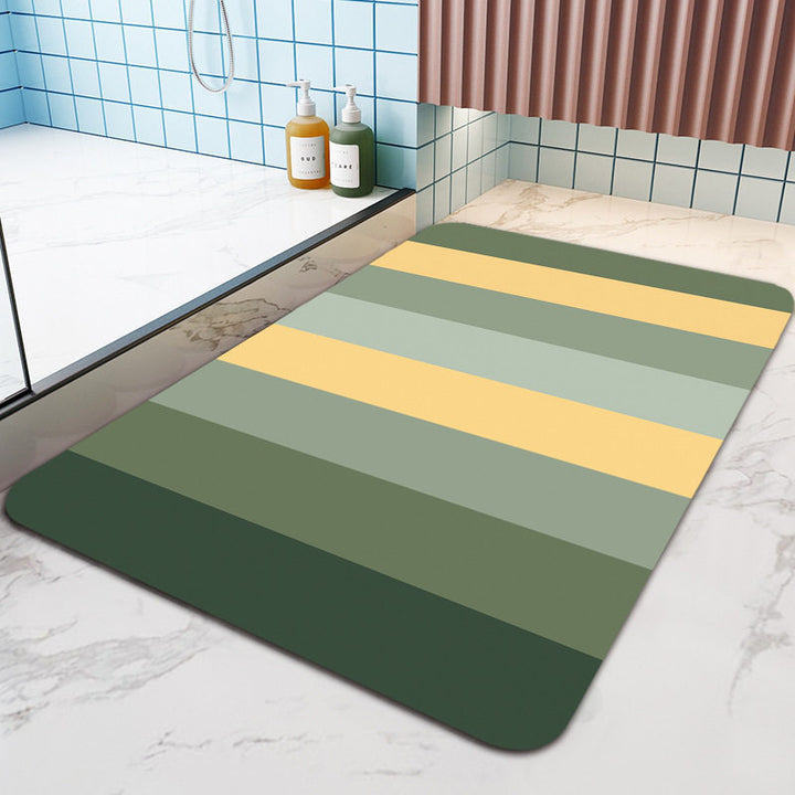 Stylische Farbverlauf-Badematte