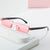 Damen modische geometrische Sonnenbrille mit feinem Rahmen Karnz