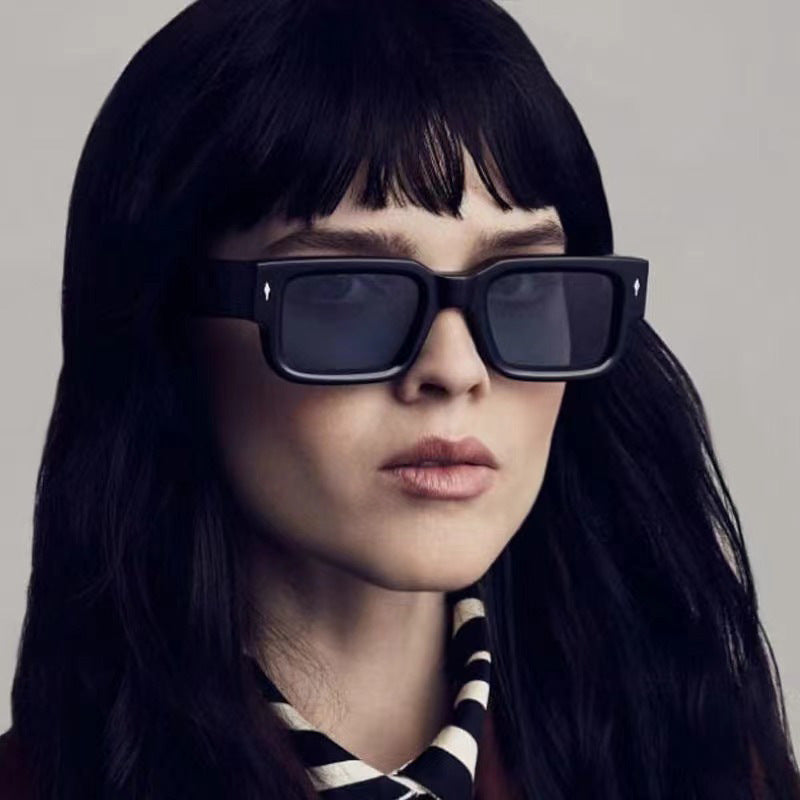Damen quadratische Sonnenbrille mit elegantem Design und UV-Schutz Karnz