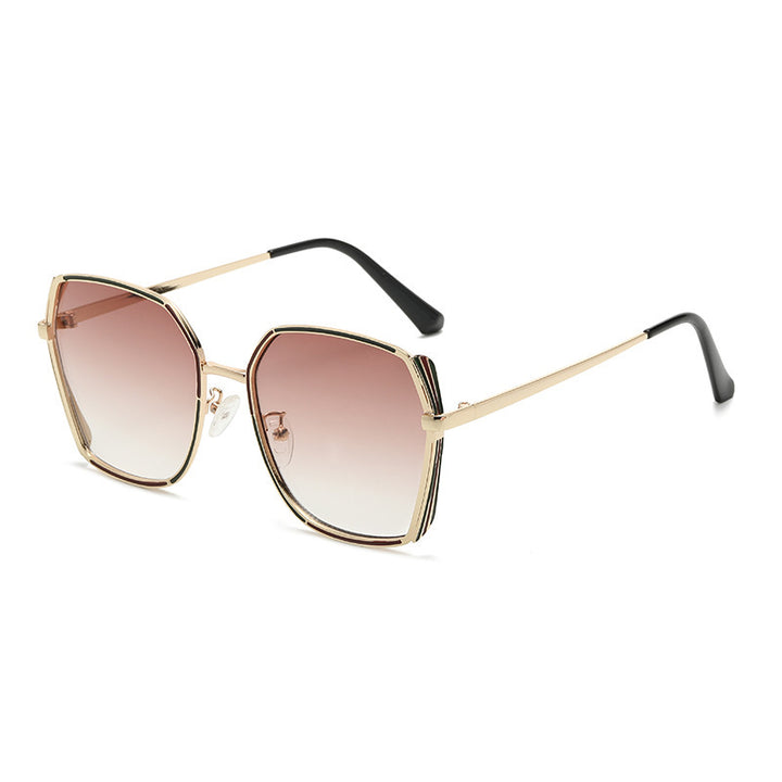 Damen große und elegante Sonnenbrille Karnz