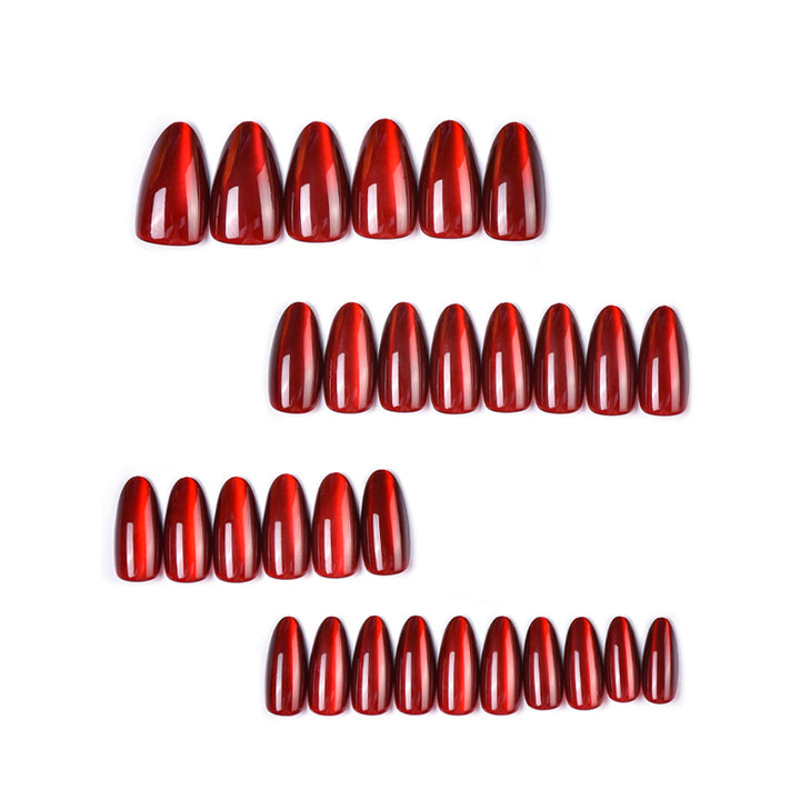 Glänzendes Stiletto Press-On Nagelset