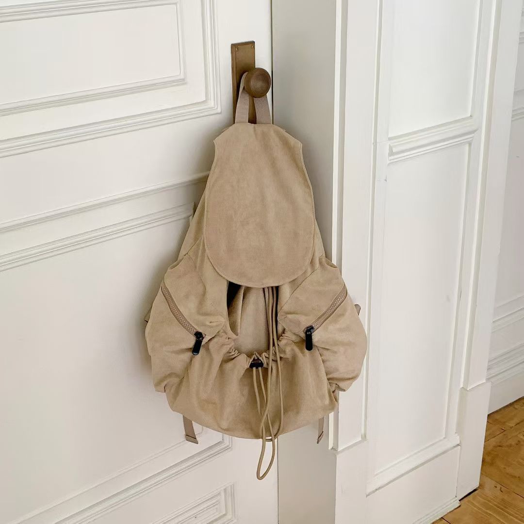 Lässiger Kordelzug-Rucksack