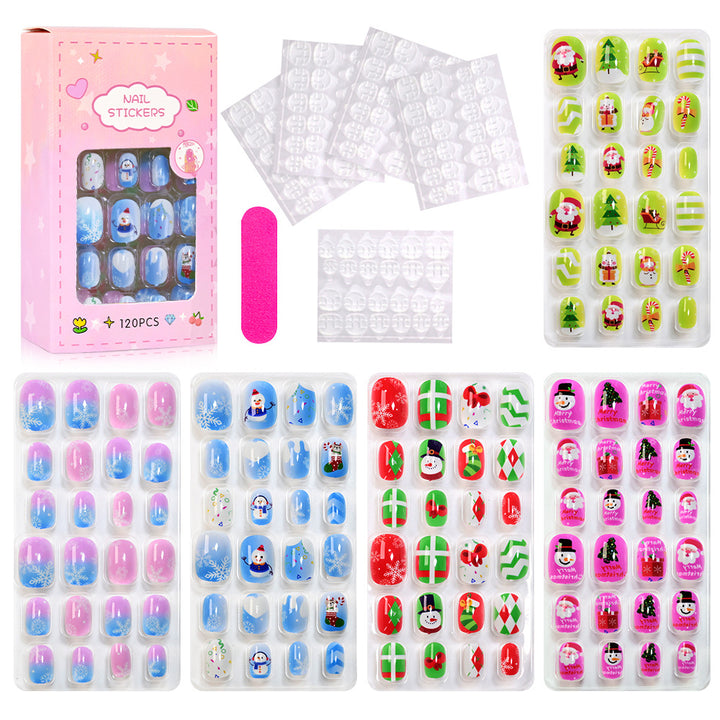 Kreatives Cartoon Nagelkunst Aufkleber Set Karnz