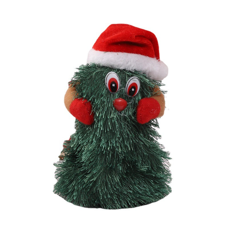Niedliche Weihnachtsbaumfigur mit Hut Karnz