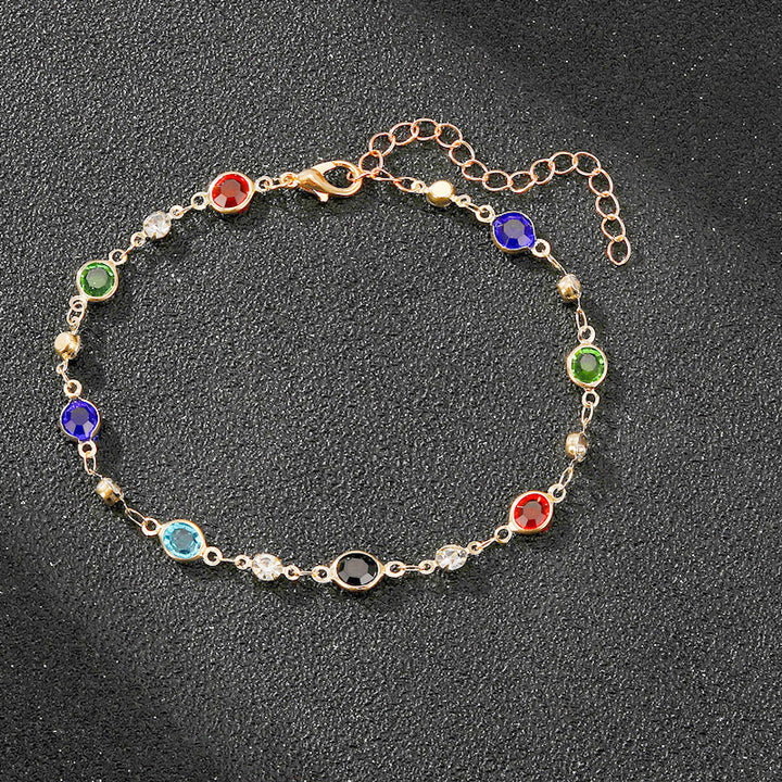 Elegante Strass-Ketten-Armspirale Karnz