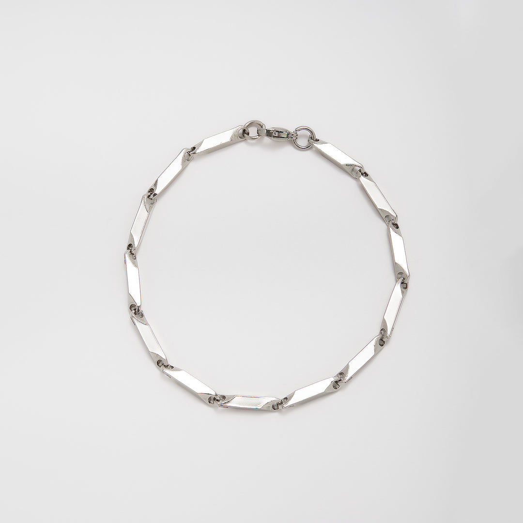 Ausgefallenes geometrisches Kettenarmband Karnz