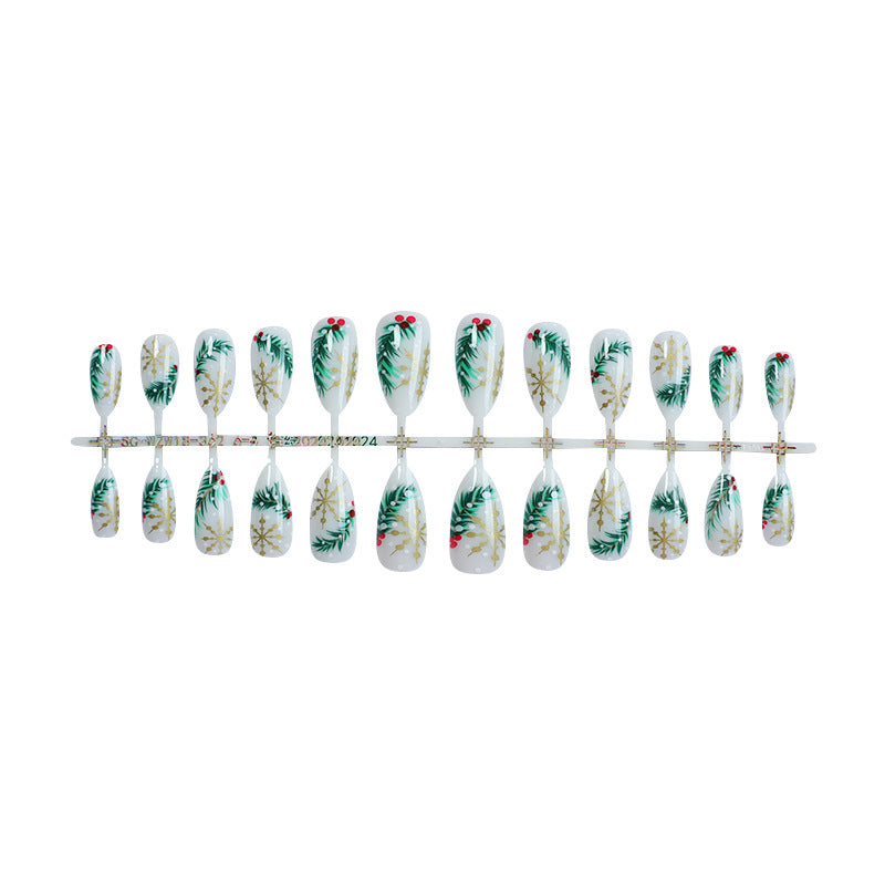 Saisonale Urlaubs-Themen Press-On Nail Set Karnz