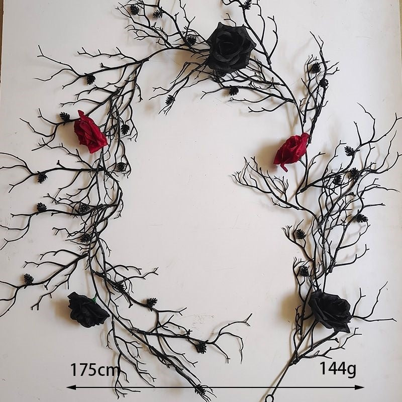 Gothic Floral Vine Dekor
