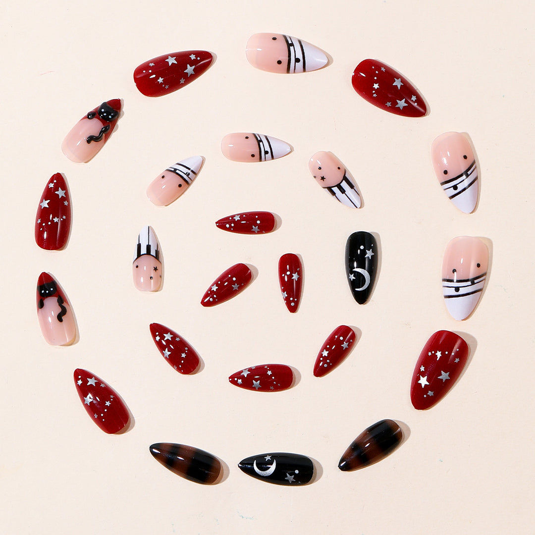 Kreative Charakter Nagelkunst Karnz