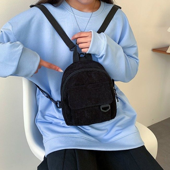 Cordura-Strukturierte Mini-Rucksack Karnz