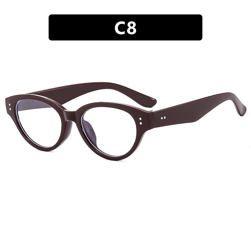 Damen Cat-Eye Sonnenbrille mit robustem Rahmen und polarisierenden Gläsern Karnz