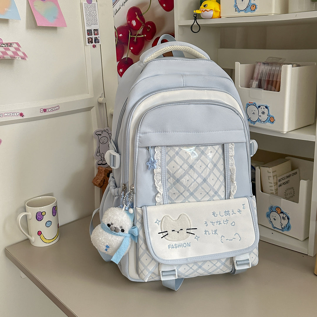 Verspielter Grafikdesign-Rucksack Karnz