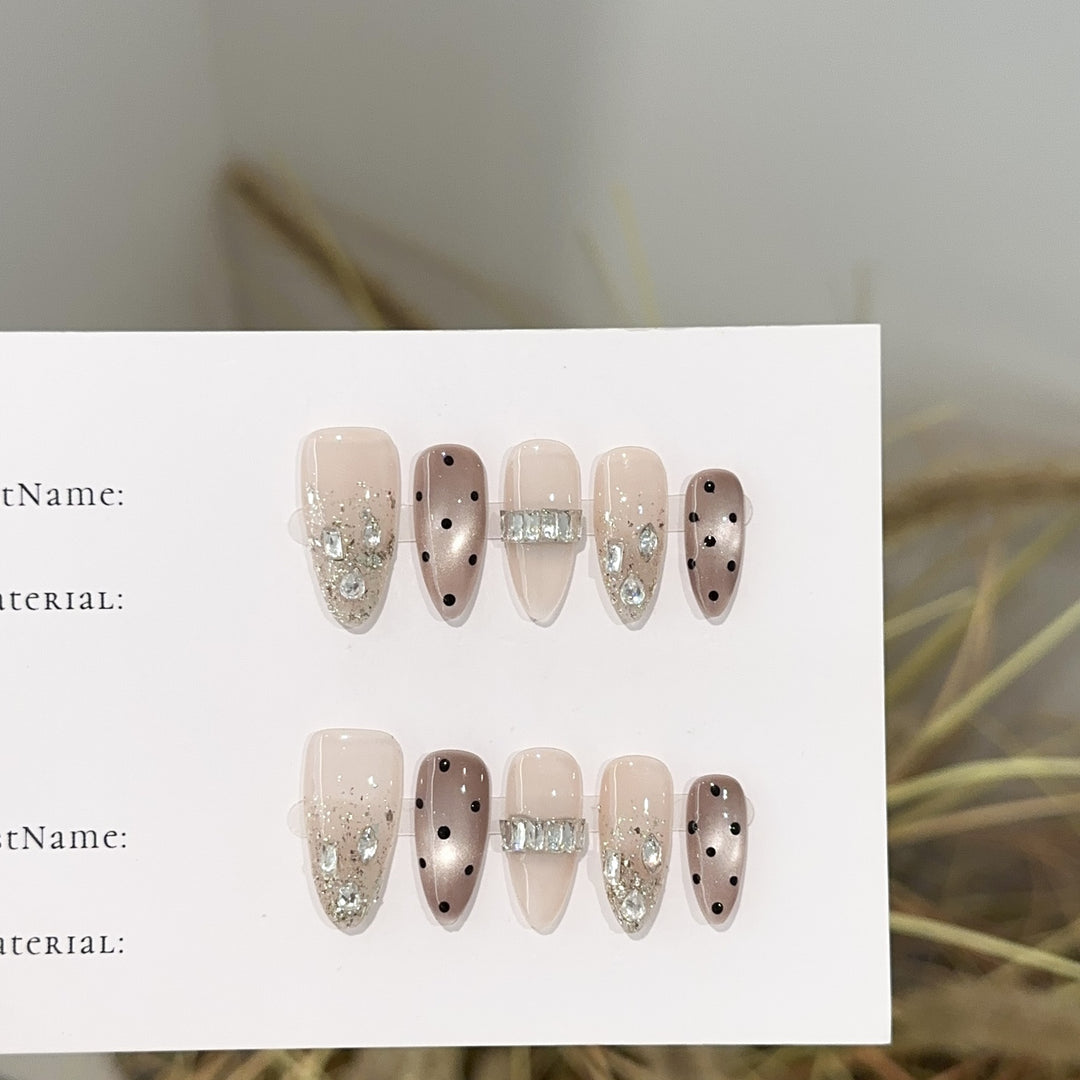 Glamourös Dekoratives Nagelkunst Set