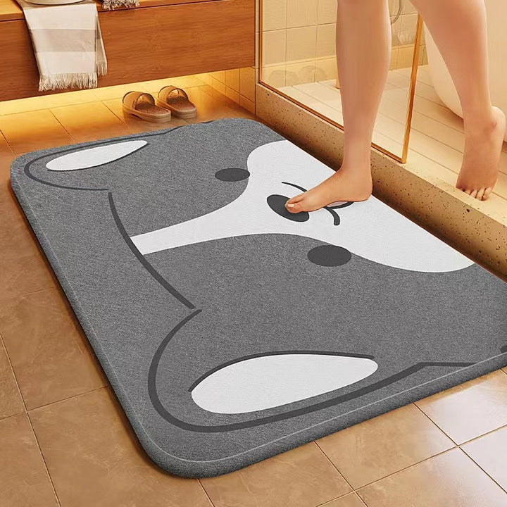 Niedlicher Panda-Themen-Plüsch-Badematte