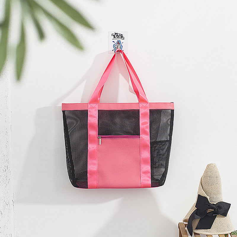 Vielseitige Mesh Strandtasche