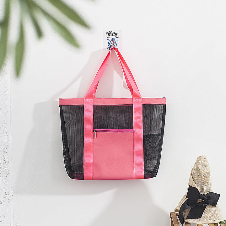 Vielseitige Mesh Strandtasche