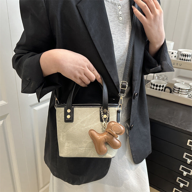 Verspielt Denim Mini Handtasche Karnz