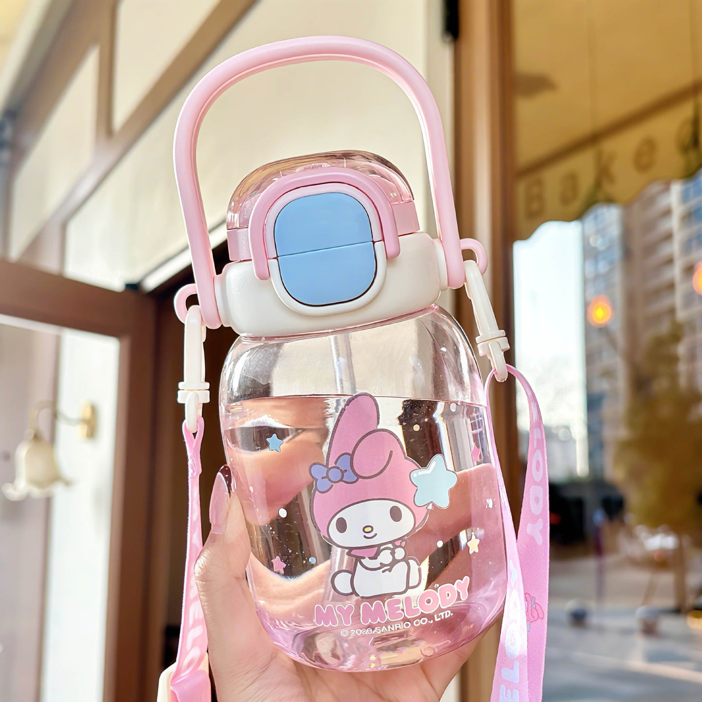 Damen Praktische Trinkflasche mit ergonomischem Griff Karnz