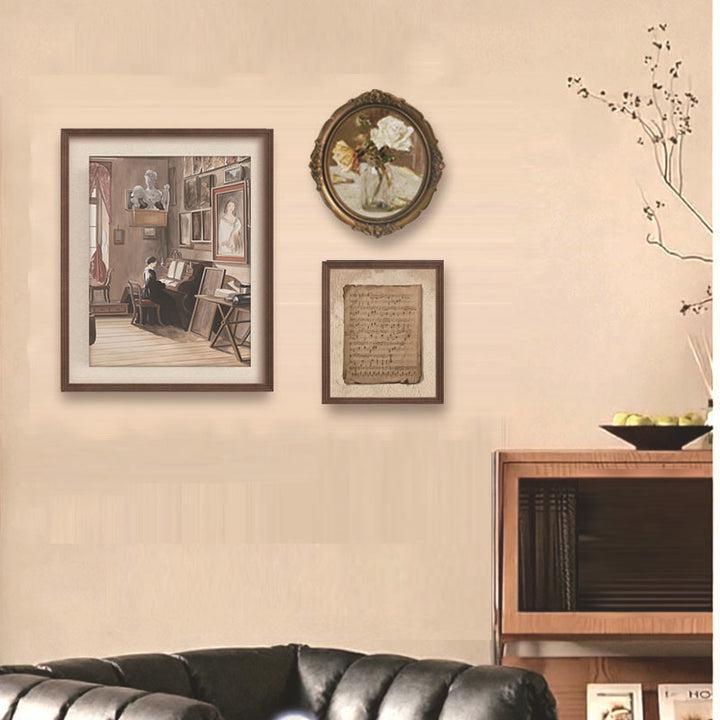 Vintage Stil Galerie Wand Kollektion