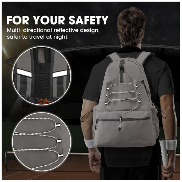 Sportlicher Tennis Rucksack Karnz