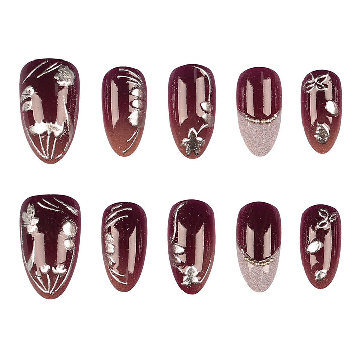 Elegante Press-On Nagelspitzen