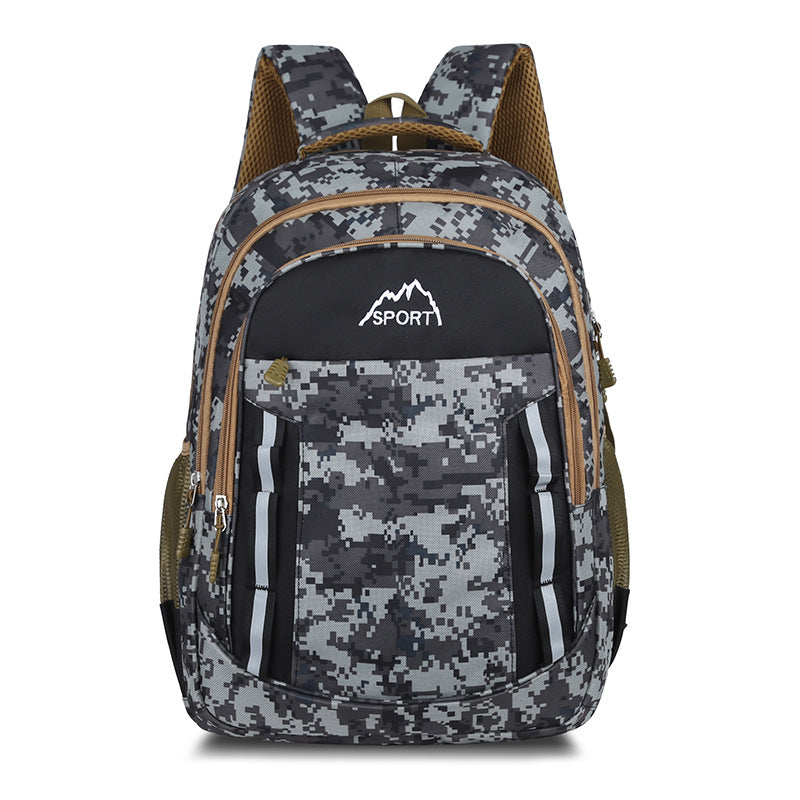 Geräumiger Digital Camo Rucksack