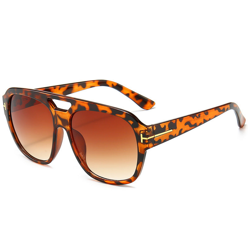 Oversized quadratische Rahmen Sonnenbrille Karnz