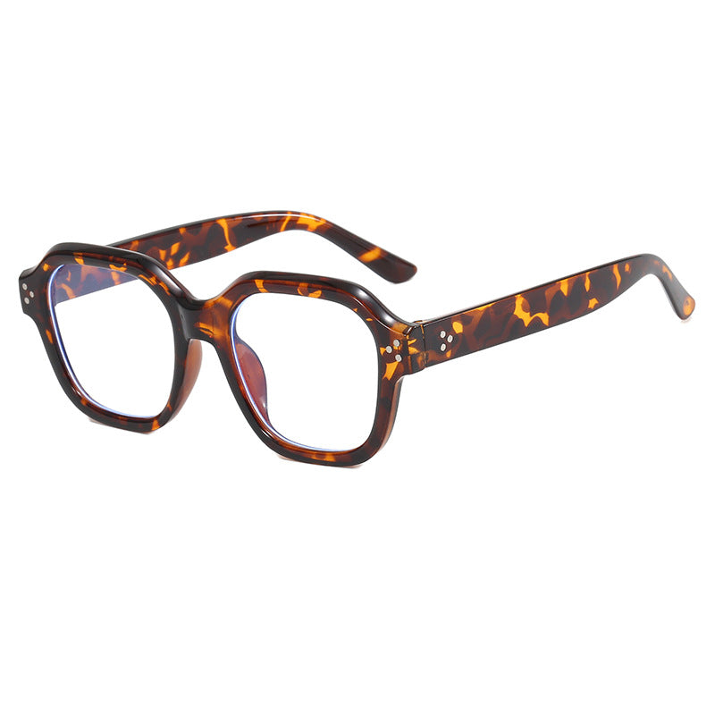 Damen modische oversized Brille mit charakteristischem Rahmen Karnz
