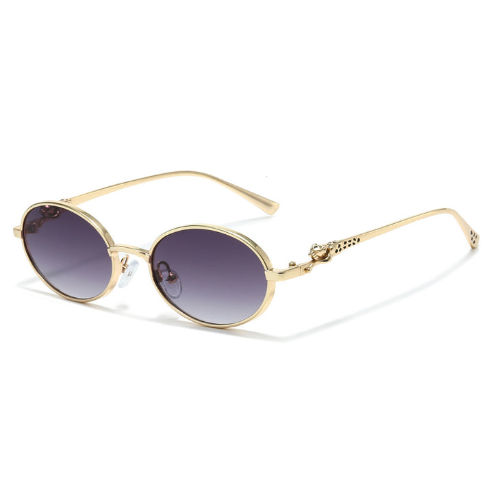 Vintage Rundlinse Sonnenbrille mit Verlaufsglas Karnz