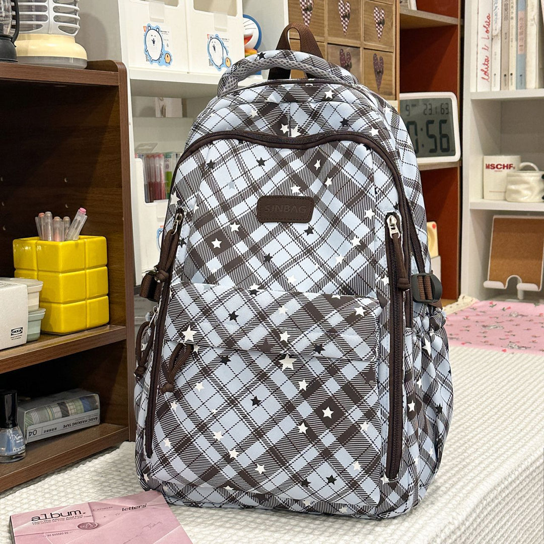 Stylische gemusterte Rucksack