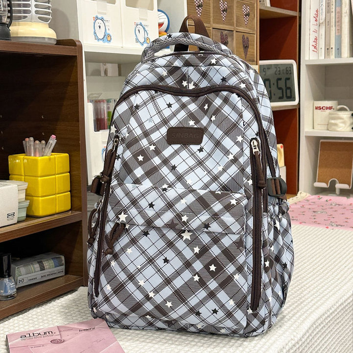 Stylische gemusterte Rucksack