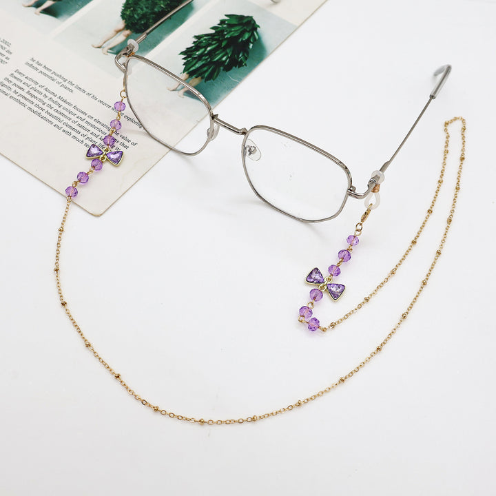 Elegante mit Schleife dekorierte Halskette Karnz