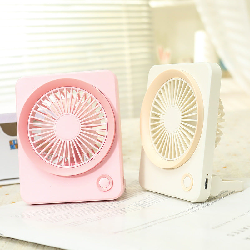 Damen Tragbarer USB Tischventilator mit kompaktem Design und mehreren Geschwindigkeitsmodi Karnz